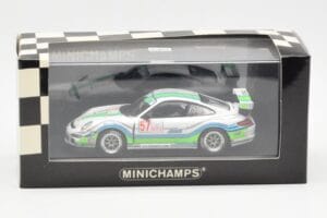 Porsche 911 996 GT3 Cup #57 M. Snow IMSA GT3 Challenge 2008 Minichamps 1:43 400086757 Metal — billede 4 af 4