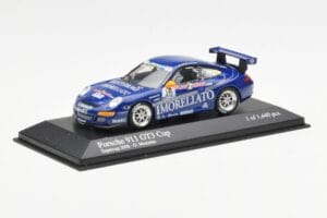 Porsche 911 996 GT3 Cup Team Morellato #16 O. Maximin Porsche Supercup 2006 Minichamps 1:43 400066416 Metal — billede 2 af 4