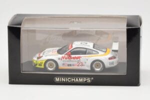 Porsche 911 996 GT3 RS McKenna #23 T. Bernhard / J. Bergmeister / M. Maassen 12 Hours of Sebring 2004 Minichamps 1:43 4000464 — billede 4 af 4