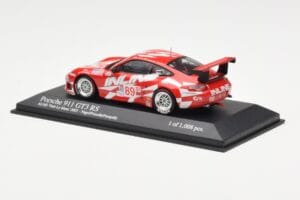 Porsche 911 996 GT3 RS Inline #89 B. Frisselle / D. Negri / S. Pumpelly ALMS Petit Le Mans 2003 Minichamps 1:43 400036989 Met — billede 3 af 4