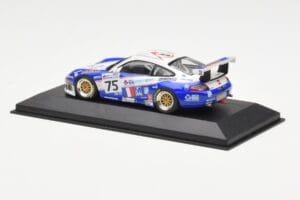 Porsche 911 996 GT3 RS #75 Khan / Sugden / Smith 24 Hours of Le Mans 2004 Minichamps 1:43 400046975 Metal — billede 3 af 4