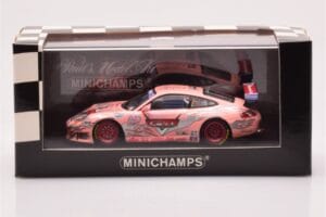Porsche 911 996 GT3 RS Pink Sally #45 Petty / Jeanette Phoenix 250 2004 Minichamps 1:43 400046945 Metal — billede 4 af 4