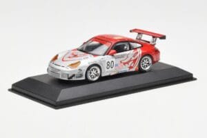Porsche 911 996 GT3 RSR Flying Lizard #80 S. Neiman / J. Pechnik / J. Van Overbeek GT2 Class 24 Hours of Le Mans 2005 Minicha — billede 2 af 4