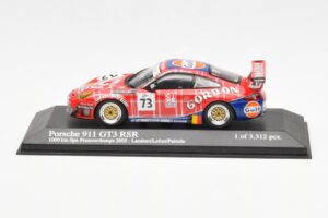 Porsche 911 996 GT3 RSR Gulf #73 Lambert / Lefort / Palttala 1000km Spa 2005 Minichamps 1:43 400056473