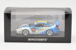 Porsche 911 997 GT3 Cup Child's Dream #13 M. Lee Carrera Cup Asia 2007 Minichamps 1:43 400076413 Metal — billede 4 af 4