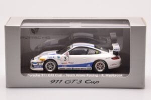 Porsche 911 997 GT3 Cup #3 Team Araxa Racing R. Westbrook Porsche Carrera Cup 2007 Minichamps 1:43 WAP02012318VKK Metal — billede 4 af 4