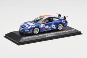 Porsche 911 997 GT3 Cup #8 M. Schrey Team Konrad Motorsport Porsche Michelin Supercup 2006 Minichamps 1:43 WAP02013217 Metal — billede 2 af 4
