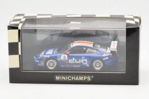 Porsche 911 997 GT3 Cup Team Konrad Motorsport #8 M. Schrey Porsche Supercup 2006 Minichamps 1:43 400066408 Metal — billede 4 af 4