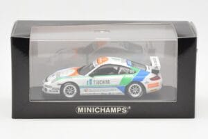 Porsche 911 997 GT3 Cup Tsuchiya #80 K. Sawa Carrera Cup Asia Macau 2007 Minichamps 1:43 400076480 Metal — billede 4 af 4