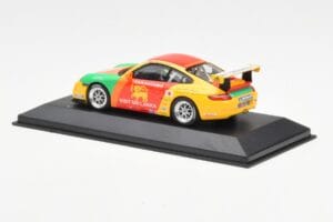 Porsche 911 997 GT3 Cup Visit Sri Lanka #6 D. Malagamuwa Carrera Cup Asia Macau 2007 Minichamps 1:43 400076406 Metal — billede 3 af 4