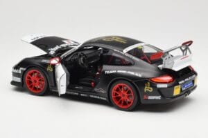 Porsche 911 997 GT3 RS #176 Team Ring Police VLN 2011 Norev 1:18 187570 Metal — billede 5 af 8