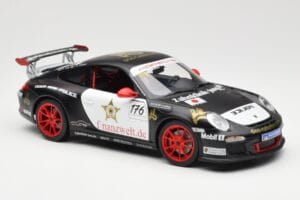 Porsche 911 997 GT3 RS #176 Team Ring Police VLN 2011 Norev 1:18 187570 Metal — billede 6 af 8