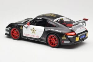 Porsche 911 997 GT3 RS #176 Team Ring Police VLN 2011 Norev 1:18 187570 Metal — billede 7 af 8