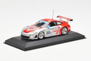 Porsche 911 997 GT3 RSR Flying Lizard #80 S. Neiman / J. Bergmeister / J. van Overbeek 24 Hours of Le Mans 2008 Minichamps 1: — billede 2 af 4