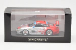 Porsche 911 997 GT3 RSR Flying Lizard #80 S. Neiman / J. Bergmeister / J. van Overbeek 24 Hours of Le Mans 2008 Minichamps 1: — billede 4 af 4