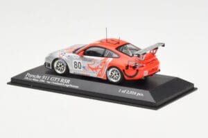 Porsche 911 997 GT3 RSR Flying Lizard #80 S. Neiman / P. Long / J. Van Overbeek 24 Hours of Le Mans 2006 Minichamps 1:43 4000 — billede 3 af 4