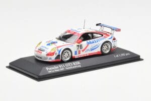 Porsche 911 997 GT3 RSR Matmut #76 P. Narac / R. Lietz / P. Long 24 Hours of Le Mans 2007 Minichamps 1:43 400076776 Metal — billede 2 af 4