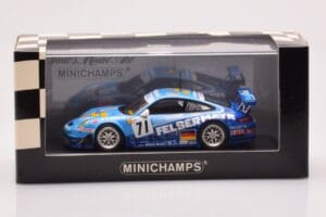 Porsche 911 997 GT3 RSR #71 Felbermayr-Proton M. Collin 24 Hours of Le Mans 2007 Minichamps 1:43 400076771 Metal — billede 4 af 4