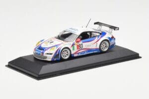 Porsche 911 997 GT3 RSR #93 Nielsen / C. Ehret / A. Simonsen 24 Hours of Le Mans 2007 Minichamps 1:43 400076793 Metal — billede 2 af 4