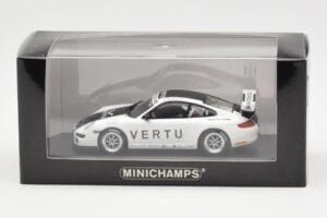 Porsche 911 997 GT3 Cup Vertu #5 N. Albon Porsche Carrera Cup Asia Macau 2009 Minichamps 1:43 400076405 Metal — billede 4 af 4