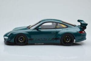 Porsche 911 997 RWB Syunkashuto Grøn GT Spirit 1:18 GT896 Resin — billede 3 af 6