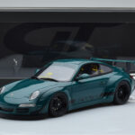 Porsche 911 997 RWB Syunkashuto Grøn GT Spirit 1:18 - image 6 of 6