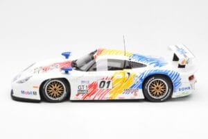 Porsche 911 GT1 #1 A. McNish / R. Sullivan / U. Alzen Rohr Motorsport Daytona 24 Hours 1998 UT Models 1:18 39611 Metal — billede 3 af 6