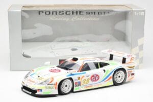 Porsche 911 GT1 #38 T. Boutsen / M. Kelleners 24 Hours of Le Mans 1998 UT Models 1:18 39817 Metal — billede 6 af 6