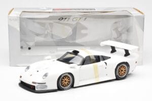 Porsche 911 GT1 Hvid UT Models 1:18 180966699 Metal — billede 6 af 6