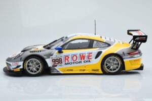 Porsche 911 GT3 R Rowe Racing #998 F. Makowiecki / A. Pilet / N. Tandy 2nd Place 24 Hours of Spa-Francorchamps 2019 Minichamp — billede 3 af 6