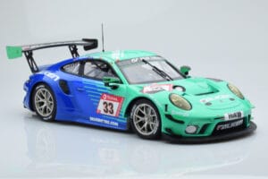 Porsche 911 GT3 R Falken Motorsports #33 K. Bachler / M. Muller / T. Engelhart / M. Werner 24 Hours of Nurburgring 2020 Minic — billede 4 af 6