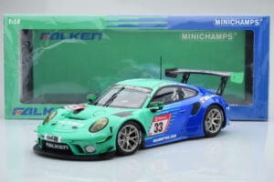 Porsche 911 GT3 R Falken Motorsports #33 K. Bachler / M. Muller / T. Engelhart / M. Werner 24 Hours of Nurburgring 2020 Minic — billede 6 af 6