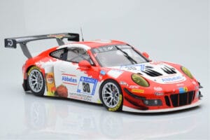 Porsche 911 GT3 R Frikadelli Racing Team #30 M. Muller / M. Arnold / F. Henzler / M. Campbell 24 Hours of Nurburgring 2018 Mi — billede 4 af 6