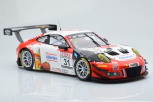 Porsche 911 GT3 R Frikadelli Racing Team #31 M. Arnold / I. Fernandez Winners VLN Round 3 2018 Minichamps 1:18 153186991 Meta — billede 4 af 6