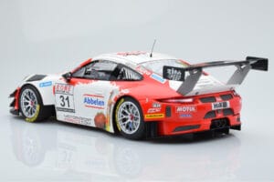 Porsche 911 GT3 R Frikadelli Racing Team #31 M. Arnold / I. Fernandez Winners VLN Round 3 2018 Minichamps 1:18 153186991 Meta — billede 5 af 6