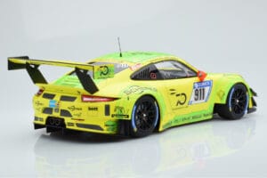 Porsche 911 GT3 R Manthey Racing #911 F. Scherer / K. Estre / R. Dumas / L. Vanthoor / E. Bamber 24 Hours of Nurburgring 2018 — billede 2 af 6