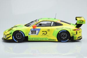 Porsche 911 GT3 R Manthey Racing #911 F. Scherer / K. Estre / R. Dumas / L. Vanthoor / E. Bamber 24 Hours of Nurburgring 2018 — billede 3 af 6