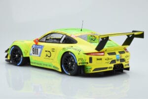 Porsche 911 GT3 R Manthey Racing #911 F. Scherer / K. Estre / R. Dumas / L. Vanthoor / E. Bamber 24 Hours of Nurburgring 2018 — billede 5 af 6