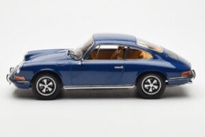 Porsche 911 S 901 Blå Norev 1:18 187647 Metal — billede 3 af 6