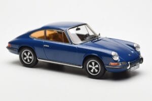 Porsche 911 S 901 Blå Norev 1:18 187647 Metal — billede 4 af 6