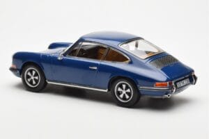 Porsche 911 S 901 Blå Norev 1:18 187647 Metal — billede 5 af 6