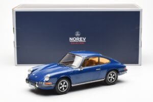 Porsche 911 S 901 Blå Norev 1:18 187647 Metal — billede 6 af 6