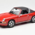 Porsche 911 Targa S Rød Schuco 1:18 450036200