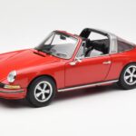 Porsche 911 Targa S Rød Schuco 1:18 450036200 - image 3 of 9