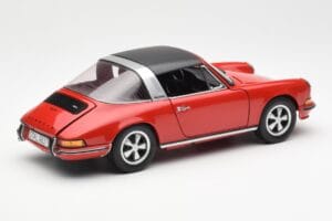 Porsche 911 Targa S Rød Schuco 1:18 450036200 Metal — billede 4 af 9