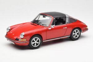 Porsche 911 Targa S Rød Schuco 1:18 450036200