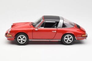 Porsche 911 Targa S Rød Schuco 1:18 450036200 Metal — billede 5 af 9