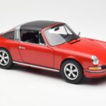 Porsche 911 Targa S Rød Schuco 1:18 450036200 - image 7 of 9