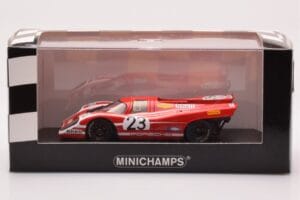 Porsche 917 #23 H. Herrmann / R. Attwood 24 Hours of Le Mans Winner 1970 Minichamps 1:43 WAP0200190B Metal — billede 4 af 4