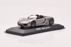 Porsche 918 Spyder Grå Metallic Minichamps 1:43 WAP0201910B Metal — billede 2 af 4